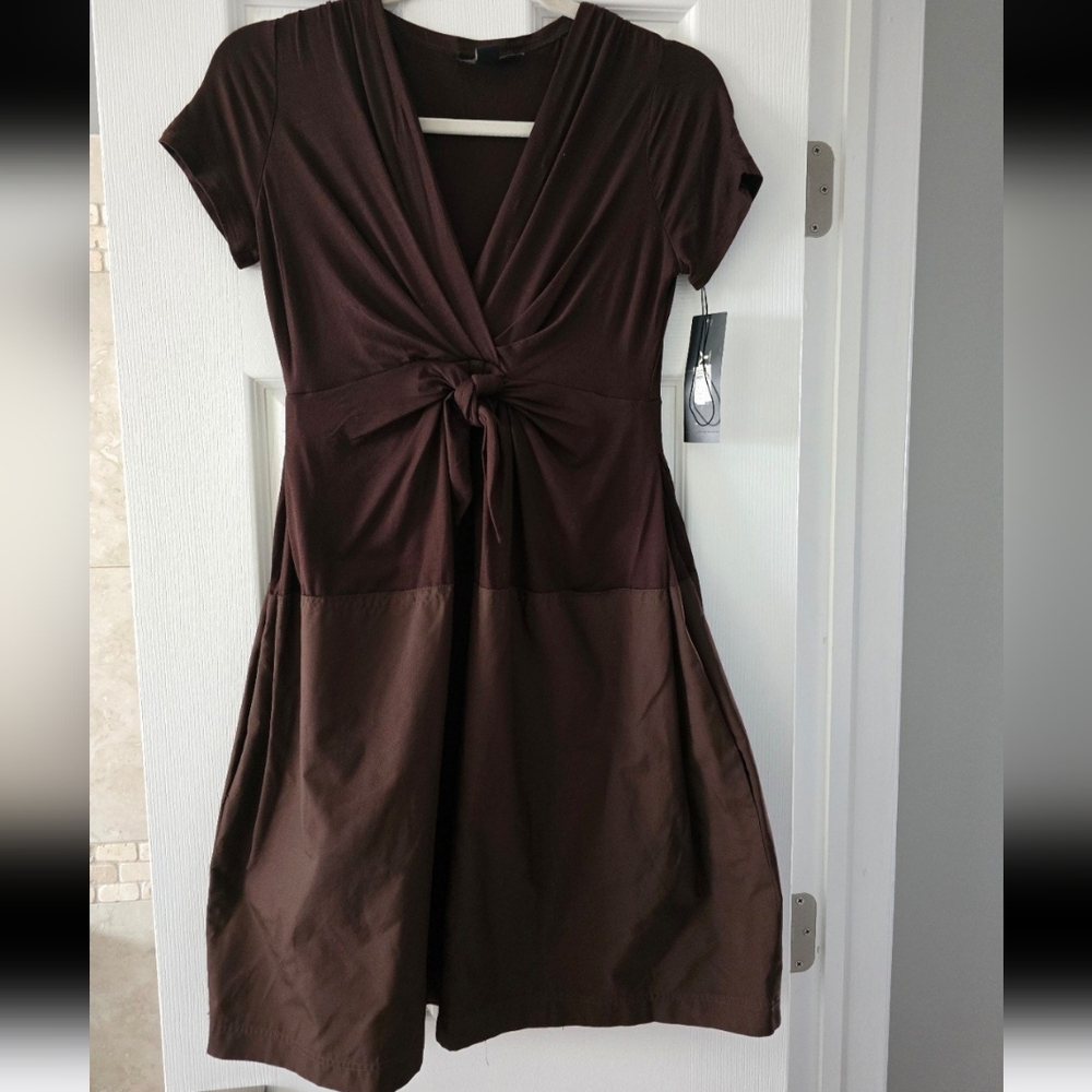 Elegant Brown Dress